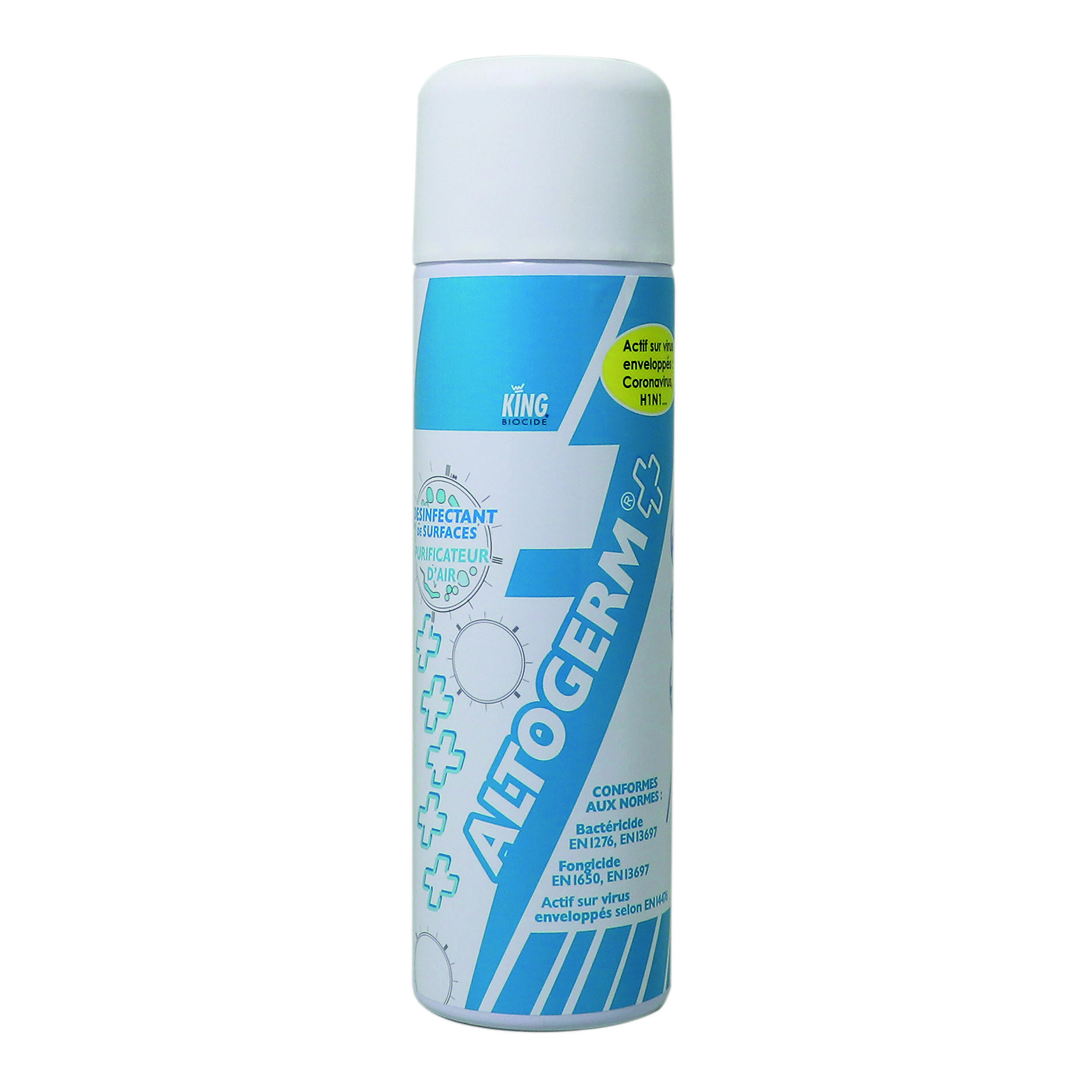 Spray désinfectant surfaces et purificateur d’air Altogerm : - 500mL