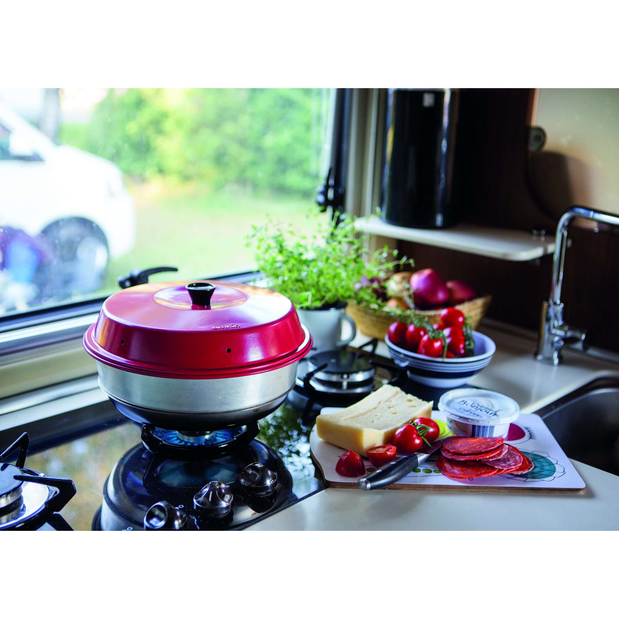 Four pour réchaud camping