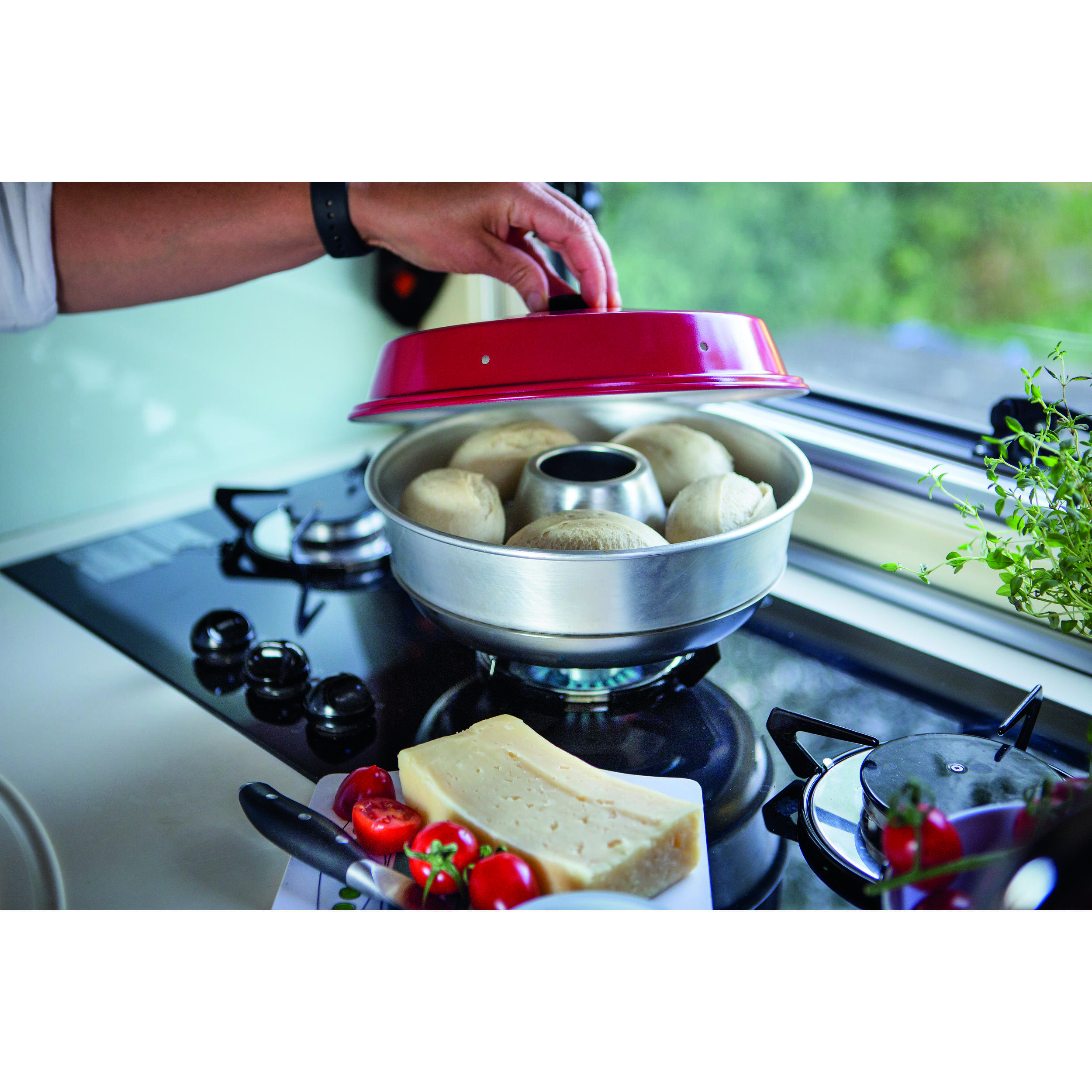 Four pour réchaud camping