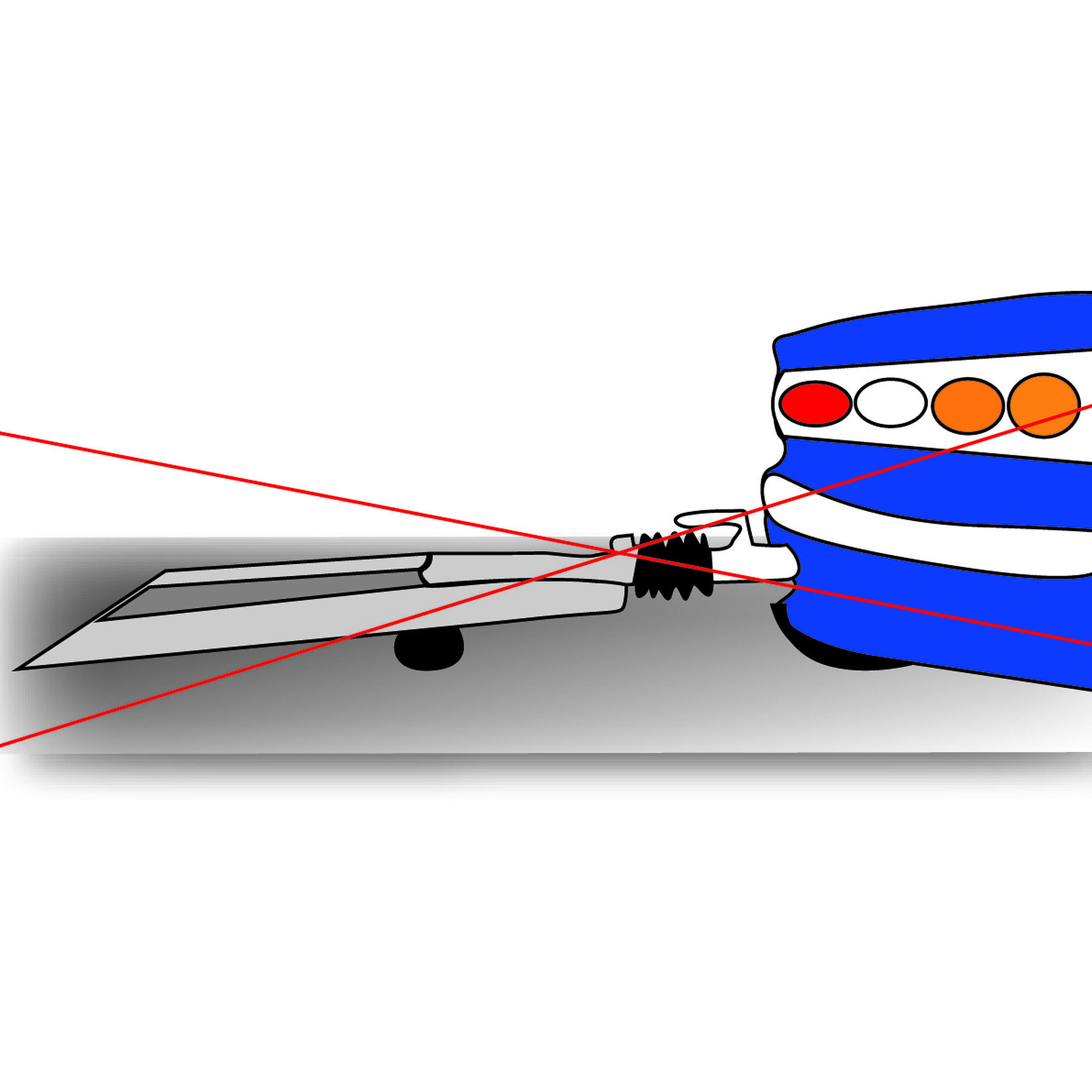 Pèse flèche caravane
