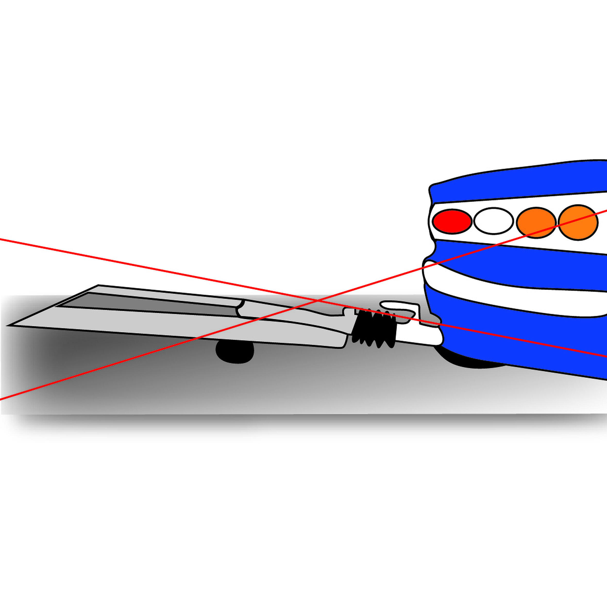 Pèse flèche caravane