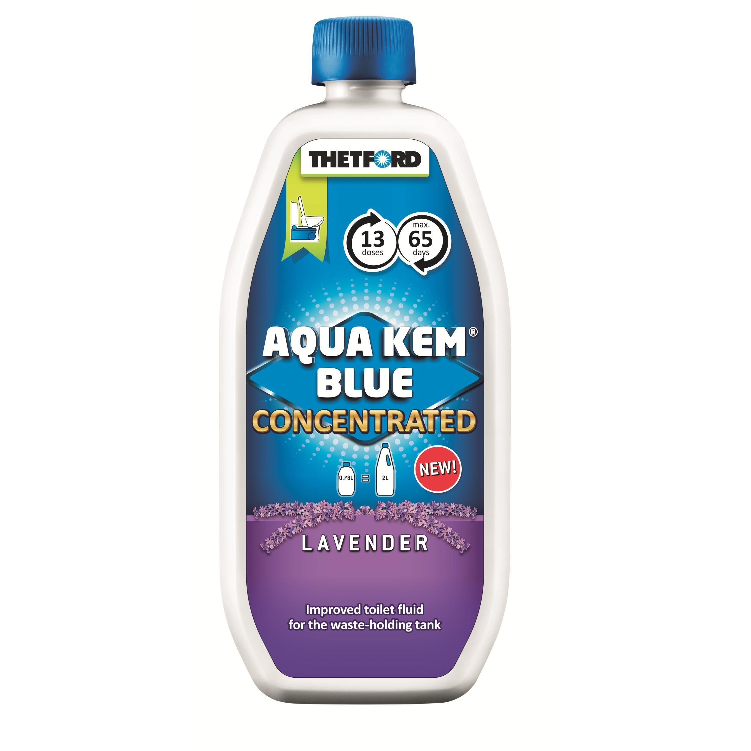 Aqua Kem bleu concentré : - Lavande