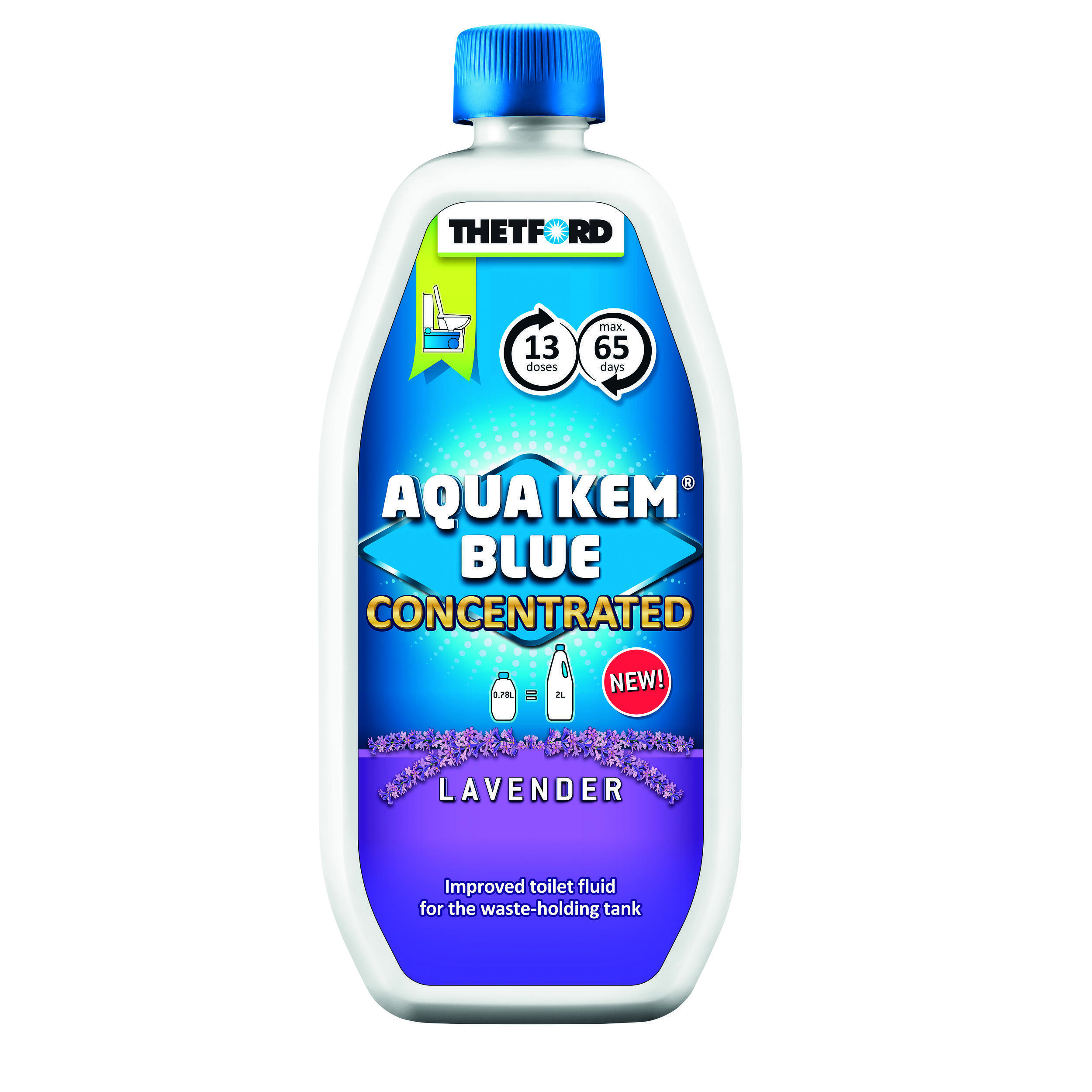 Aqua Kem bleu concentré : - Lavande