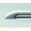 Profil ovale pour galerie modulable : aluminium laqué blanc