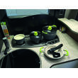 Popote EasyCook avec 8 pièces pour camping-car, caravane, fourgon