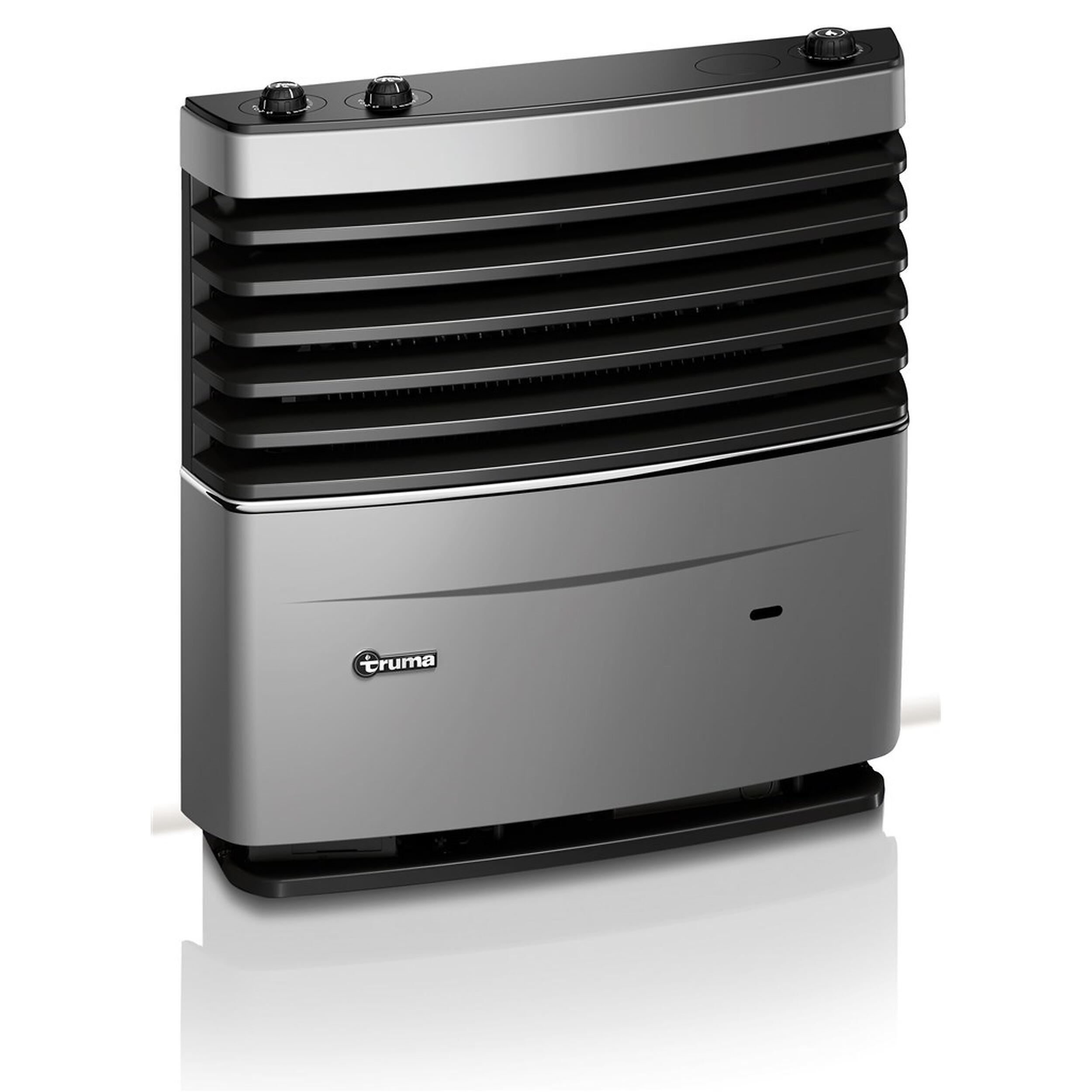 Façade pour chauffage à gaz S : 5004 Gris Titan