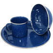 Ensemble vaisselle Vintage bleue