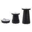 Tabouret télescopique gris
