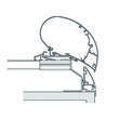 Adaptateur de stores Fendt Brilliant