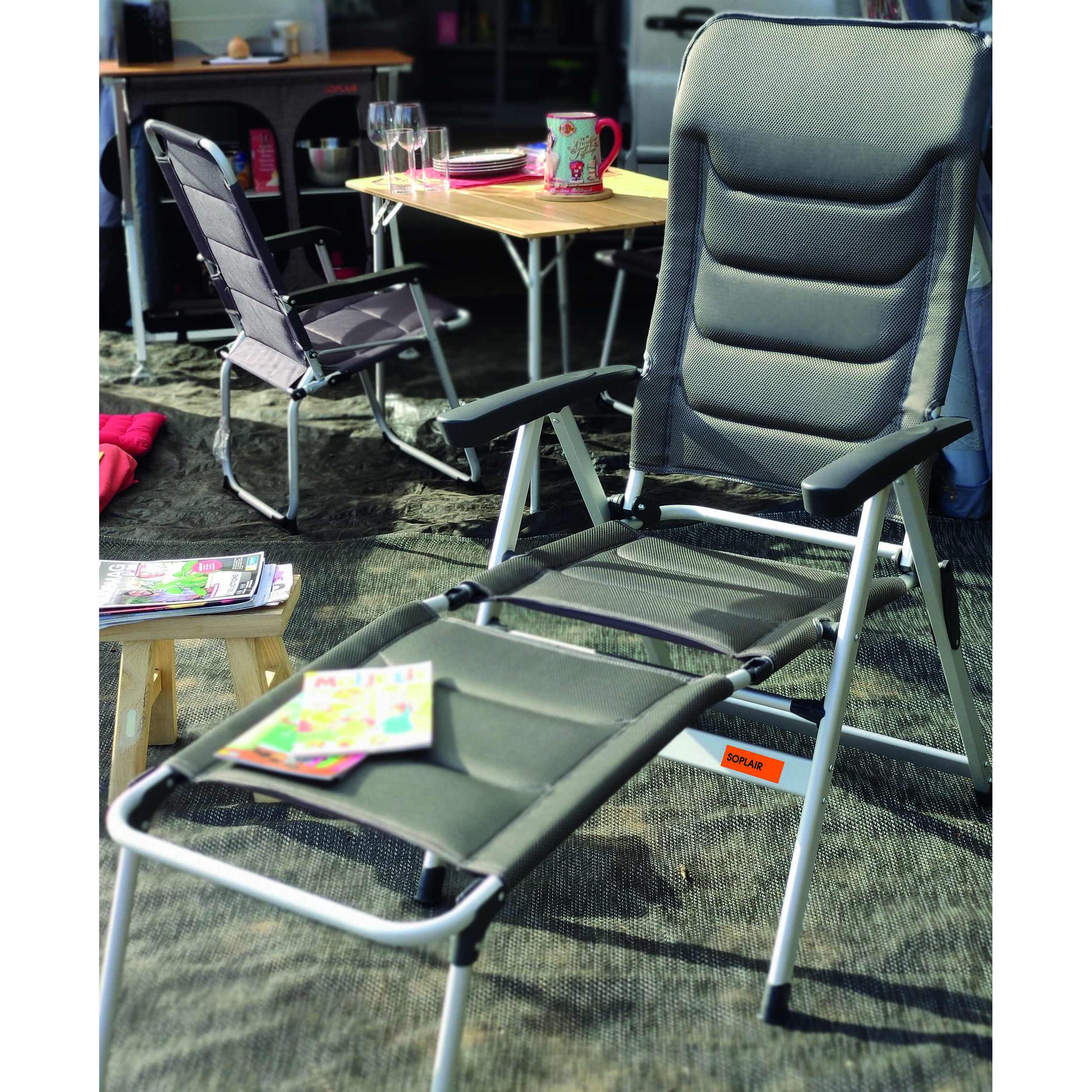 Fauteuil de camping Premium Eden Plus