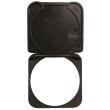 Capot de protection rabattable pour prise
