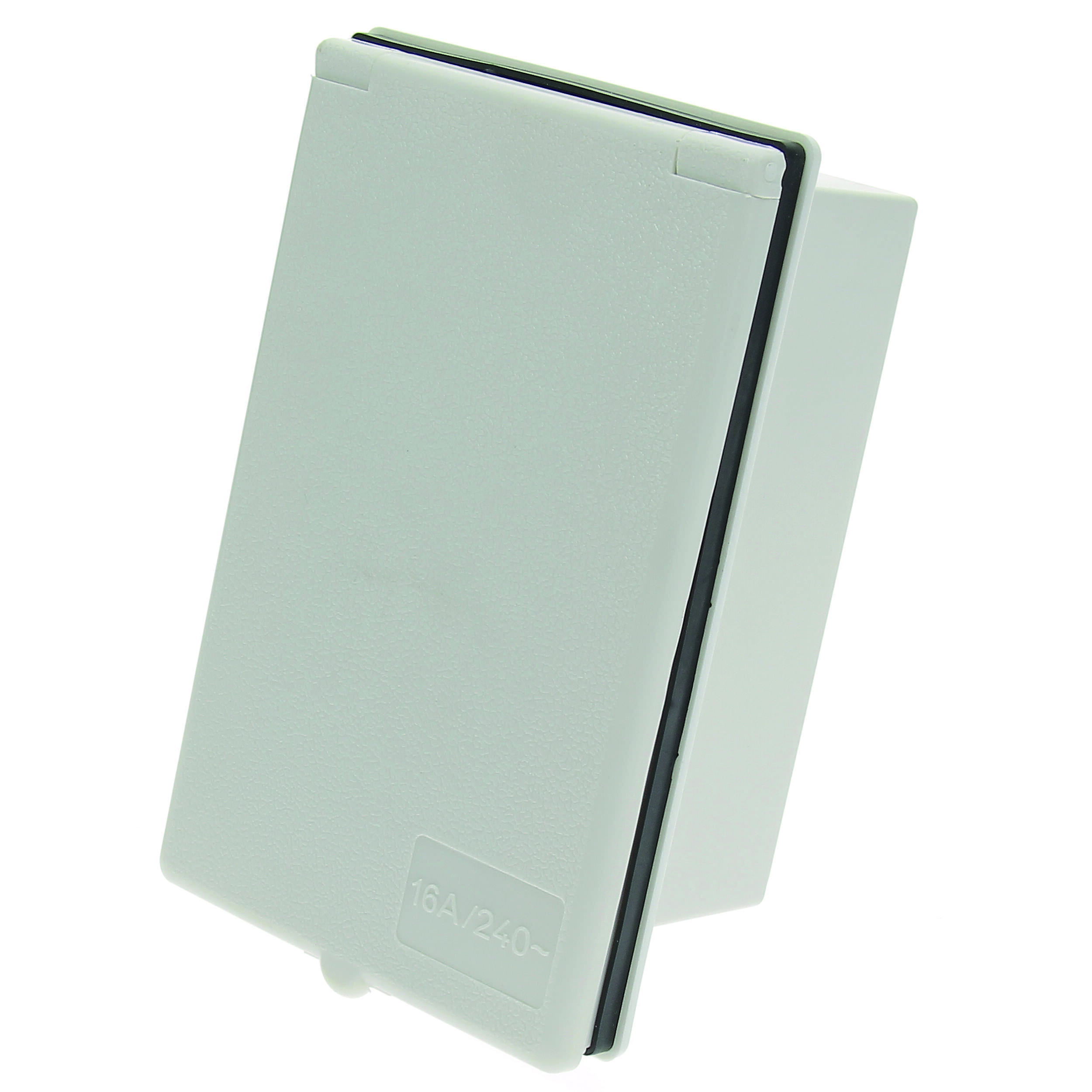 Prise, Socle mâle encastrable CEE P17 : Coloris : blanc avec joint étanchéïté
