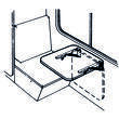 Console pliante : - Bras 300 mm