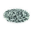 Rideau chenille pour porte camping-car : - Coloris : Noir / Blanc / Gris