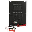 Chargeur de batterie solaire 12 V : - 12 Watts