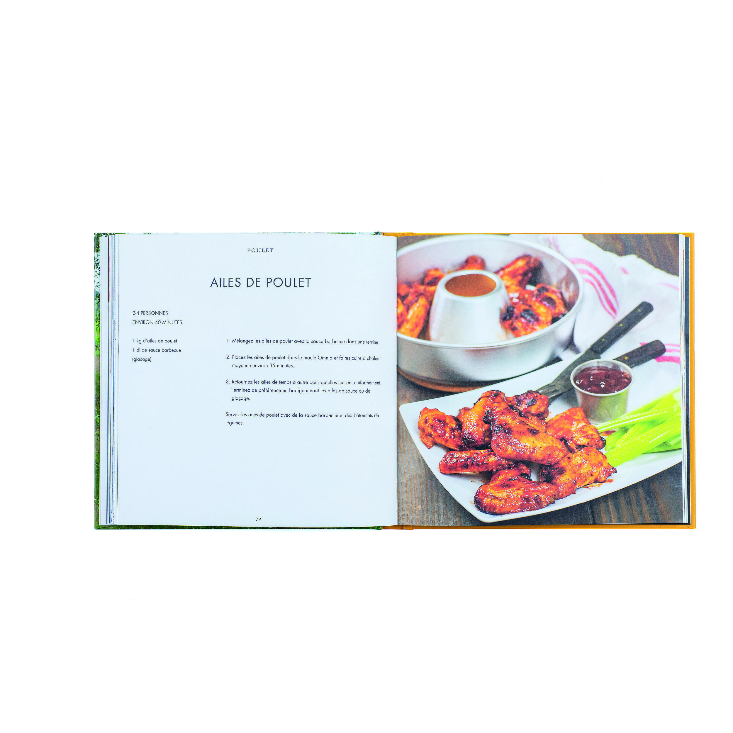 Livre de recette pour four