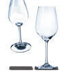 Lot de 2 verres à vin aimantés