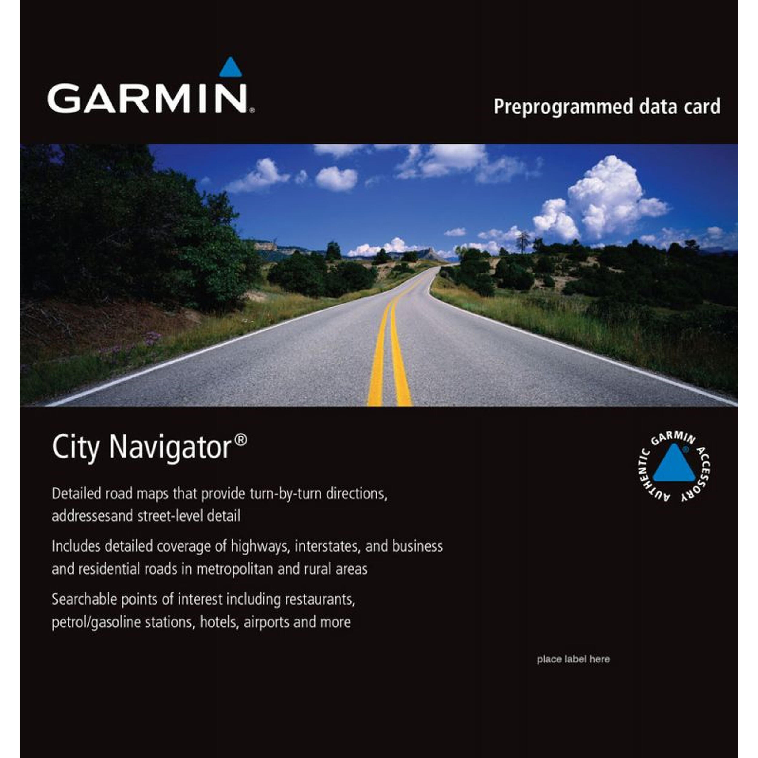 Cartographie City Navigator Afrique du Nord et Moyen Orient