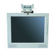 Support TV plafond pivotant réglable
