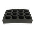 Porte verres en mousse