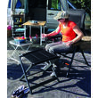 Repose pieds pour fauteuil Major Noir Premium
