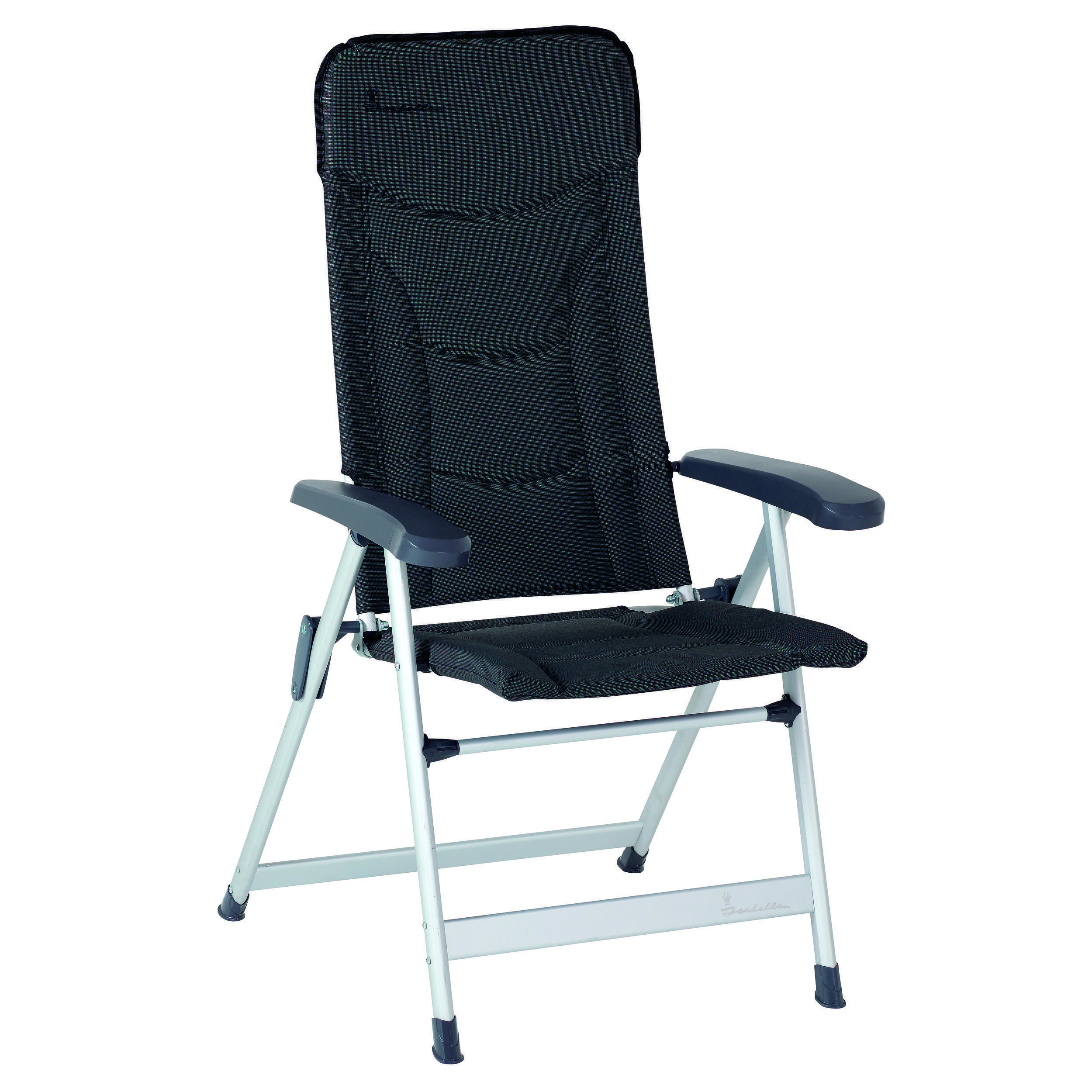 Fauteuil en aluminium Loke pour camping : - Modèle : Haut