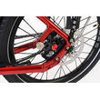 Vélo à assistance électrique pliant JUNY : Rouge 17Ah