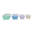 Lot de 4 boîtes de cuisine rétractables