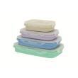 Lot de 4 boîtes de cuisine rétractables