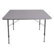 Table de camping en acier