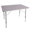 Table de camping en acier