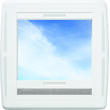 Lanterneau Skymaxx LX Plus : - Dimensions : 40 x 40 cm épaisseur 23-60 mm