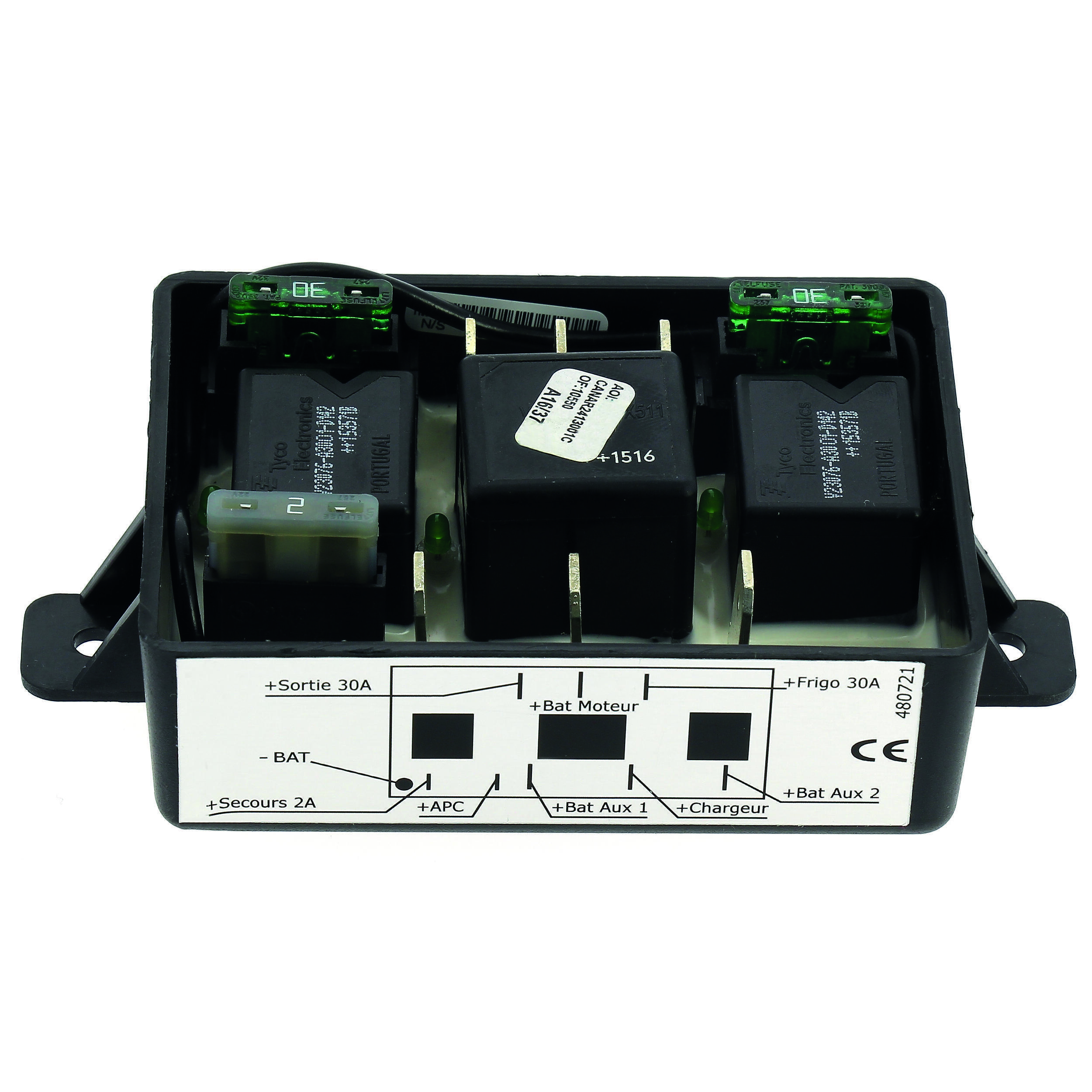 Coupleur séparateur pour batteries de camping-car : 3 batteries PWM avec sécurité