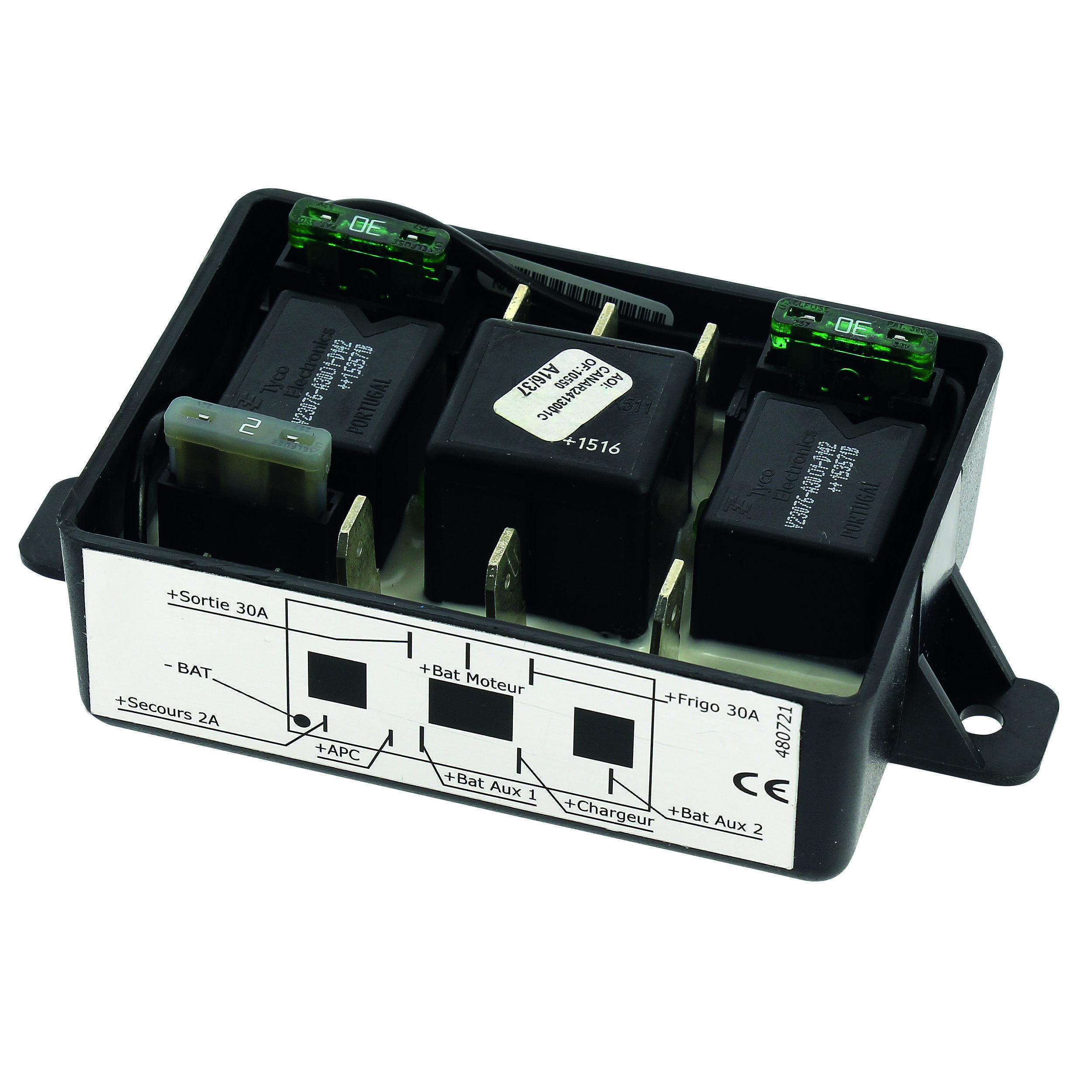 Coupleur séparateur pour batteries de camping-car : 3 batteries PWM avec sécurité