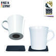 Lot de 2 tasses magnétiques