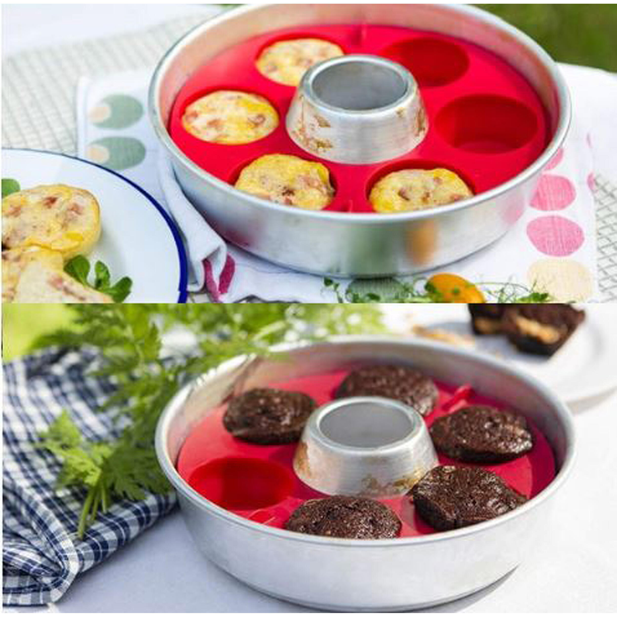 Moule à muffins en silicone pour four