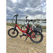 Vélo à assistance électrique pliant JUNY : Rouge 14Ah