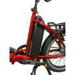 Vélo à assistance électrique FOLKY : Rouge 11Ah