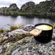 Appareil à raclette à la bougie : pour 4 personnes