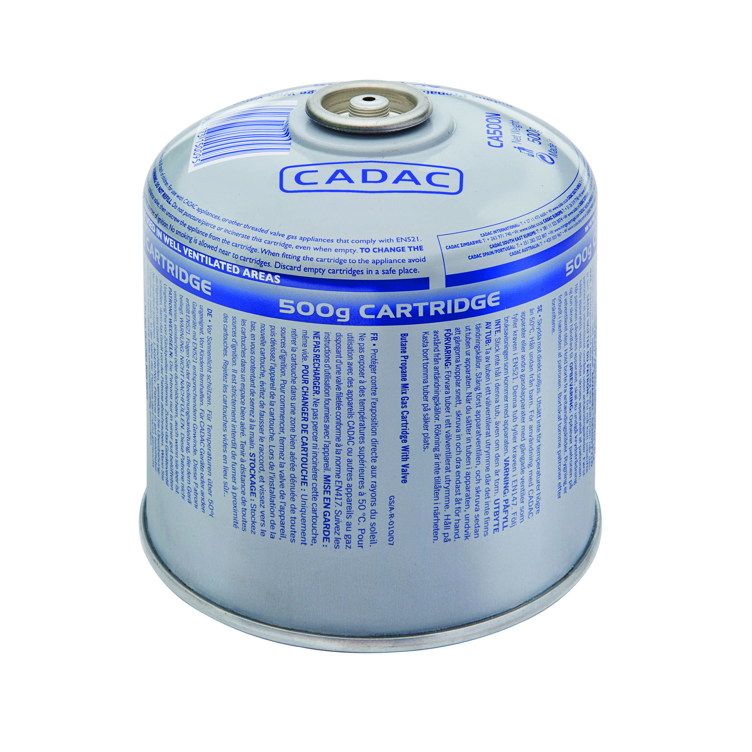 Cartouche de gaz pour barbecue : - Modèle : Cartouche 500g