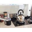 Bouilloire portable camping en acier inoxydable 2L
