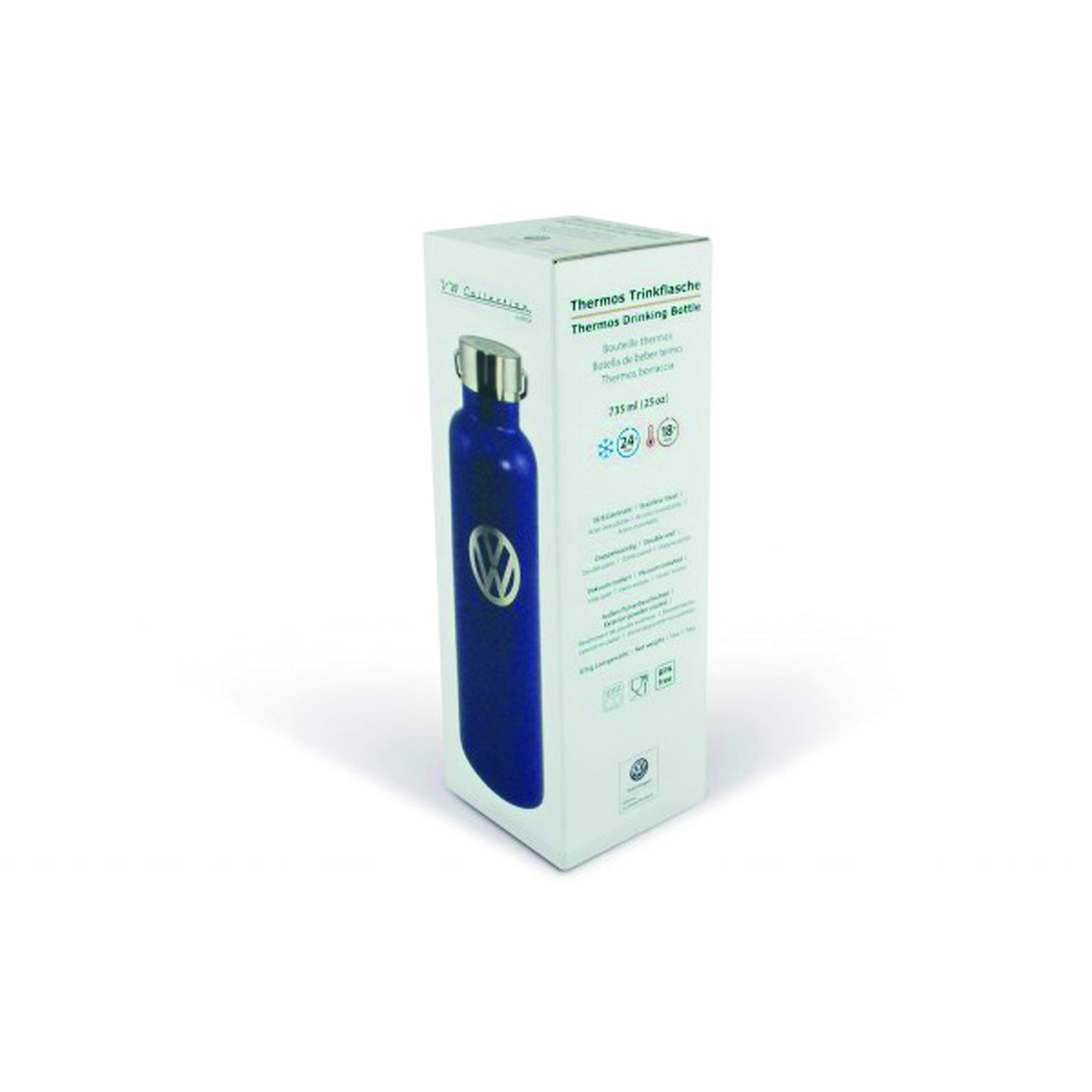 Bouteille isotherme Volkswagen : - Coloris : Bleu