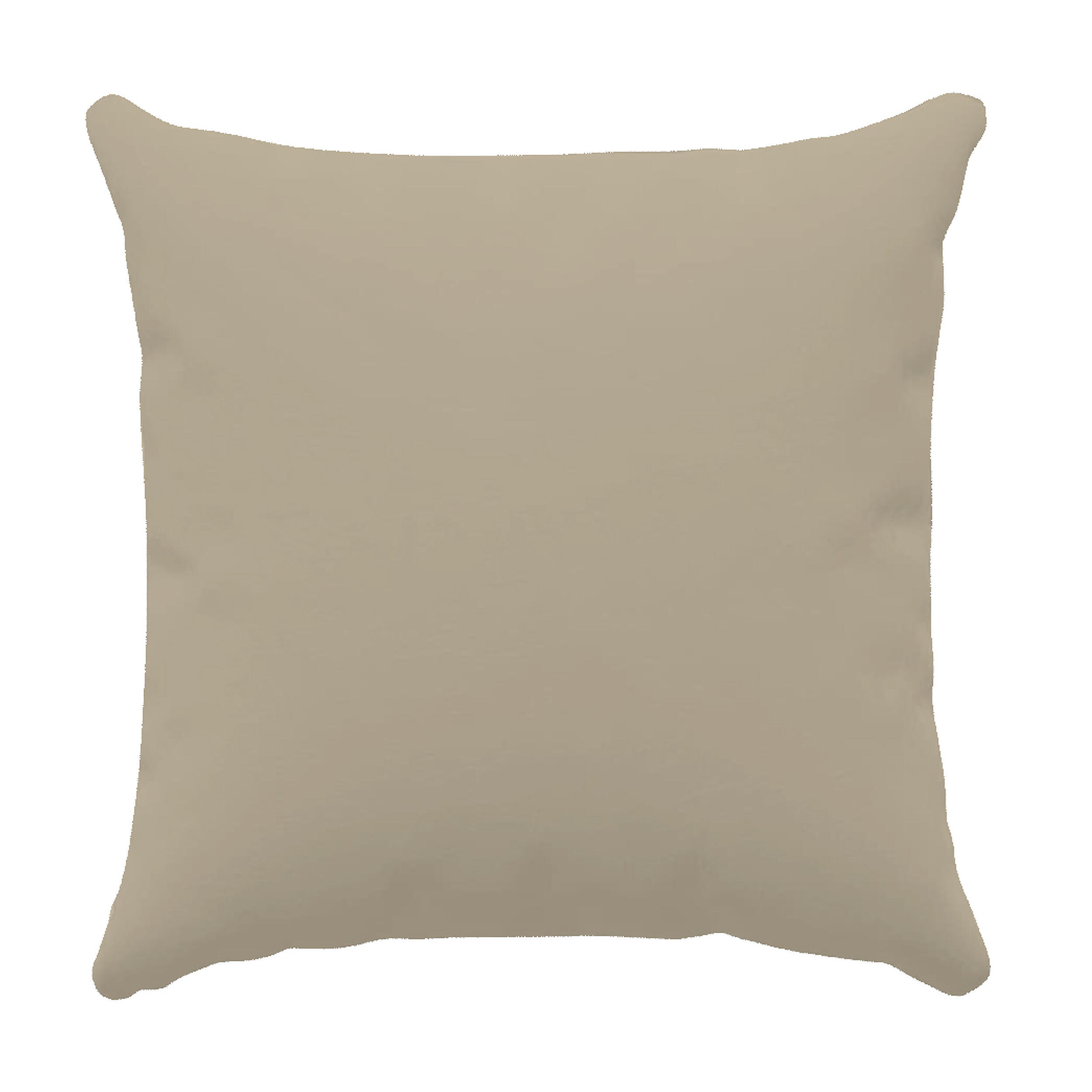 Taie d'oreiller en Lyocell : - Coloris : Beige - Dimensions : 60 x 60 cm