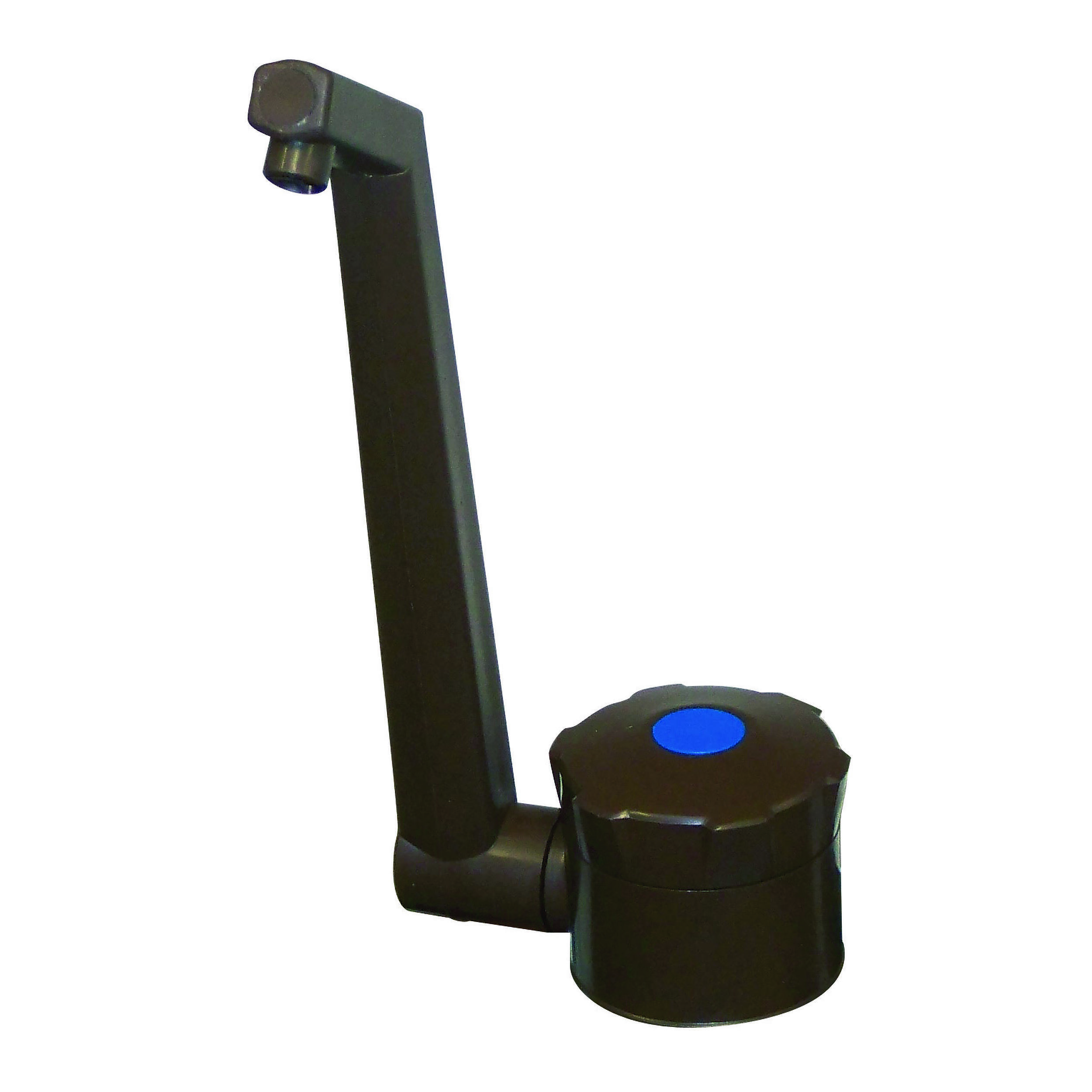 Robinet ABS rabattable avec contacteur : - Marron