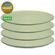 Lot de 4 assiettes plates Club