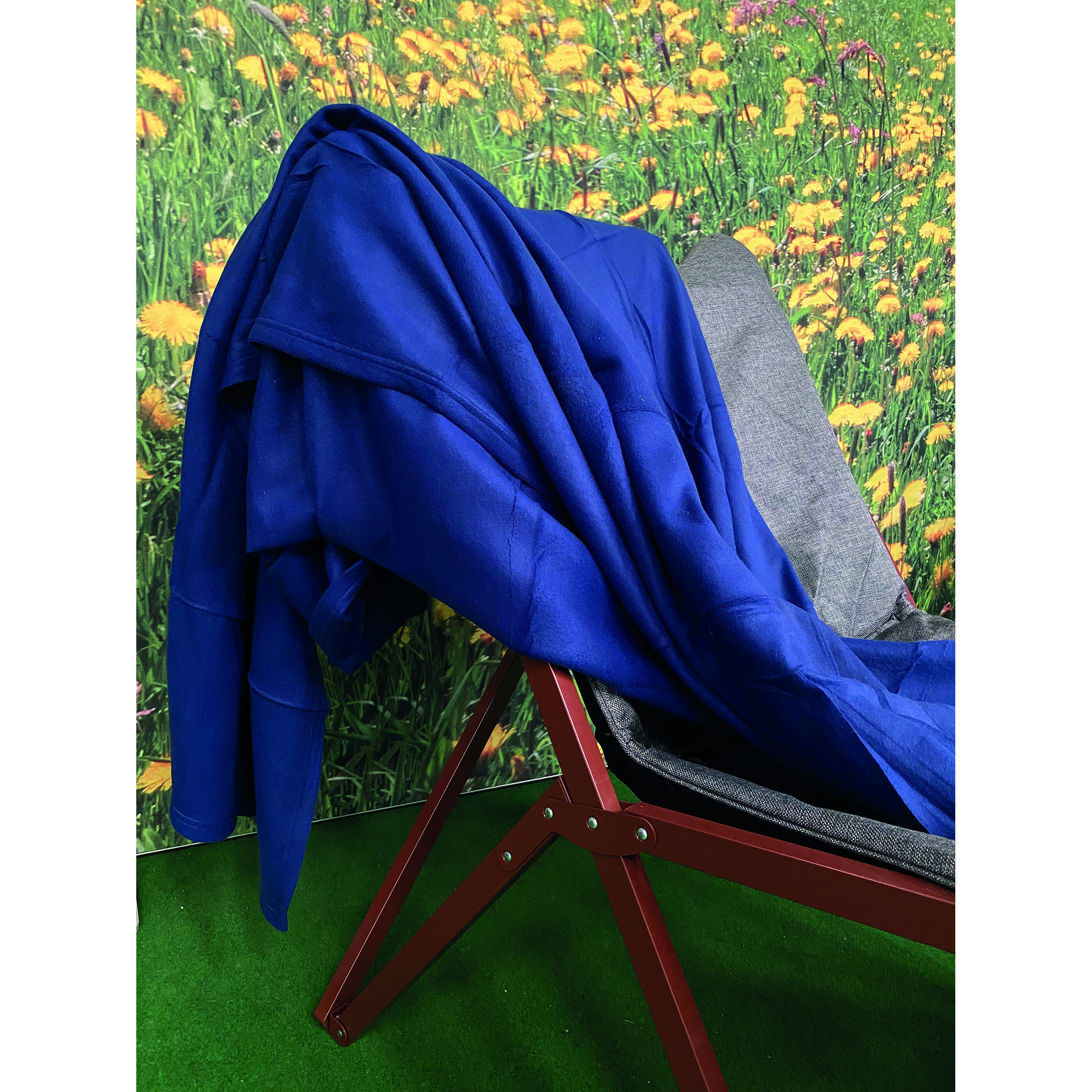 Couverture polaire : Bleue 220 x 240 cm