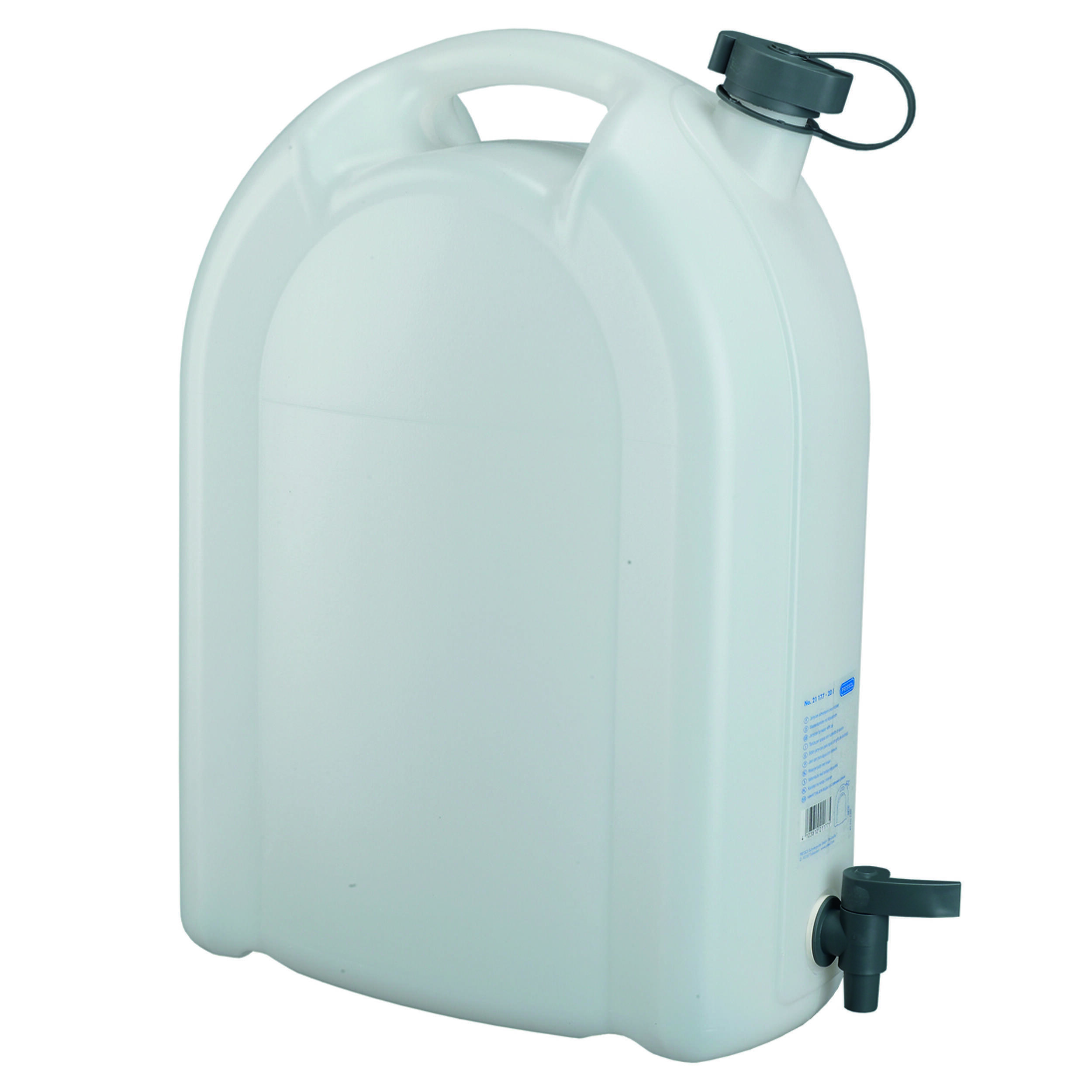 Jerrican alimentaire avec robinet pour camping-car : Contenance : 20 Litres
