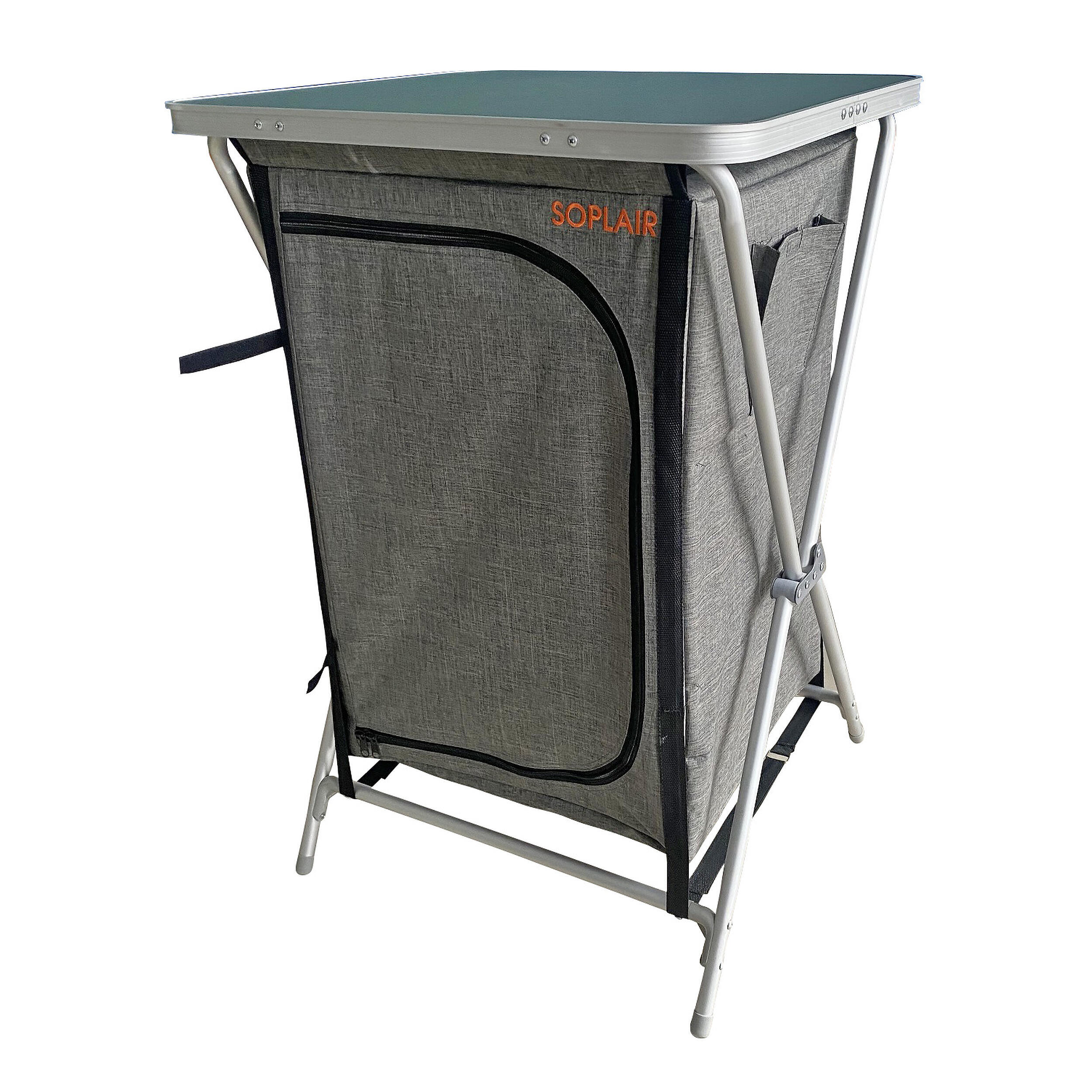 Meuble de rangement : - Modèle : Boréal avec 3 étagères