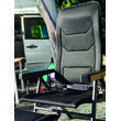 Fauteuil de camping Major Noir Premium