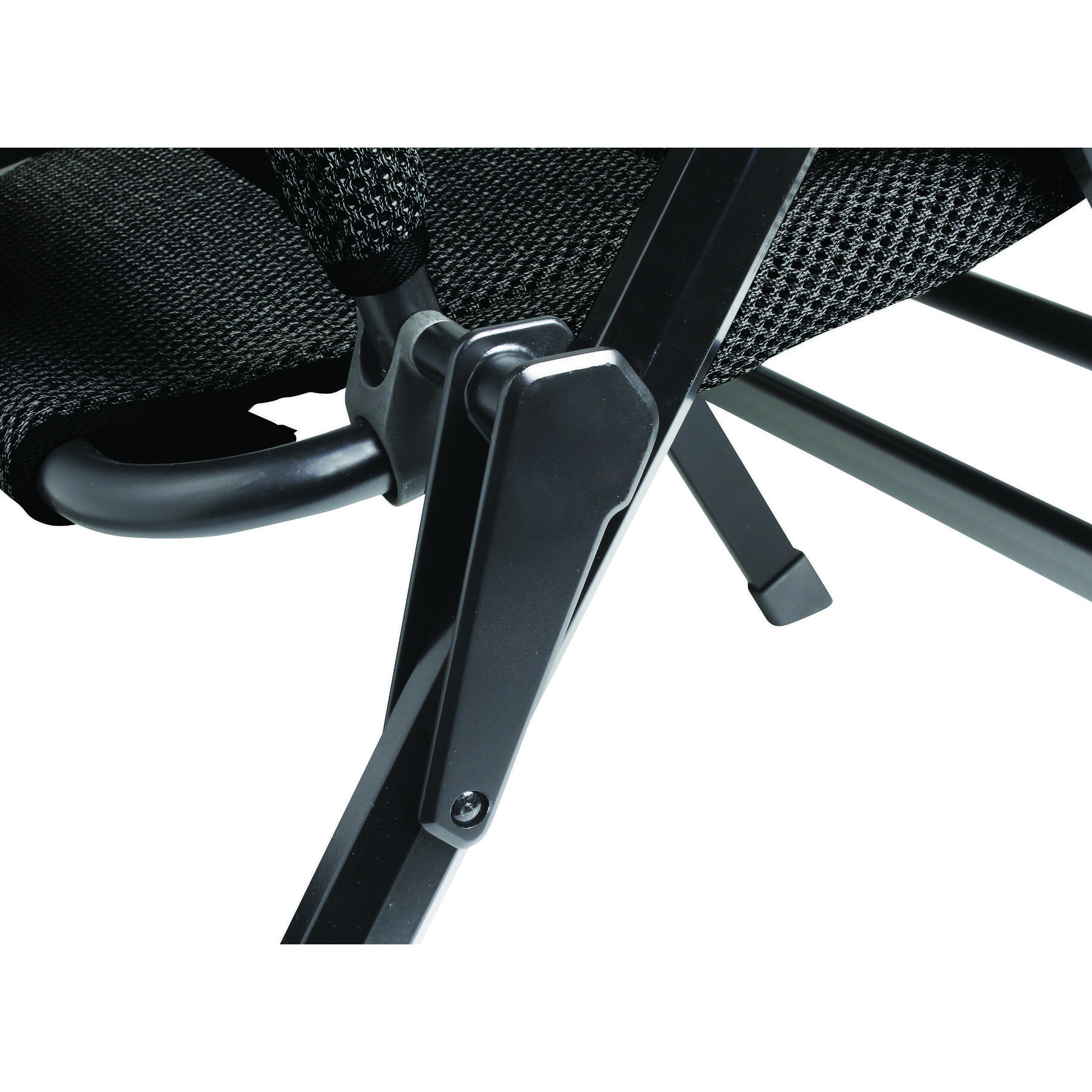 Fauteuil de camping Major Noir Premium